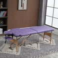 thumbnail image 2 of 2 Section Massage Table Bed Spa Facial Couch Table Foldable w/ Carry Case, 2 of 10