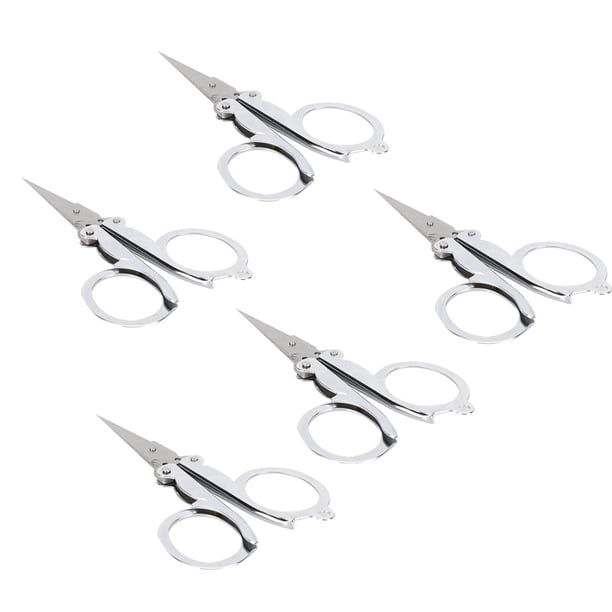 Exquisitas Tijeras de Pesca de Mano de Obra, Suministros de Estudiantes de Instalación Simples, Principiantes Livianos para Coser Bordado para el Hogar Profesional Personal Personal