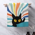 thumbnail image 5 of YFYANG Absorbent Towel, Soft Skin-Friendly Funny Cartoon Cat Washcloth Bath Towel, Suitable for All Skin, 27.5 x 16-inch, 5 of 7