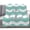 Turquoise, variant on Flannel Throw Blanket for Couch Sofa Bed,Nautical Anchor Teal Zigzag Ripple Chevron Soft Cozy Warm Fuzzy Blanket 40x50in