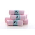 thumbnail image 3 of WarmHaven Washcloths, Rayon Made from Bamboo - 2 Layer Ultra Soft Absorbent Newborn Bath Face Towel - Reusable Wipes for Delicate Skin - Pink, 6 Pack, 3 of 13