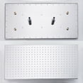 thumbnail image 4 of Luxury Chrome LED Large Rainfall Square 16"x32" Shower Head Stainless Steel Top Sprayer, 4 of 11