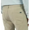 thumbnail image 3 of Jachs New York Men's Straight Stretch 5 Pocket Twill Pant (32W x 29L/Tan), 3 of 3
