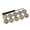 2, variant on 10 Pcs 17mm Jeans Buttons Replacement Buttons Easy to Use Trousers Buttons for Instantly Waist Size Adjustment