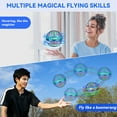 thumbnail image 3 of Pelota de juguete con forma de orbe volador Hovisco Cosmic Globe Boomerang, azul, 3 of 8