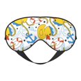 thumbnail image 6 of Rocae Ducks and Anchors for Mask for Women Men, Luxury Eye Cover Eye Shade with Adjustable Strap for Travel, Nap, Meditation, 6 of 7