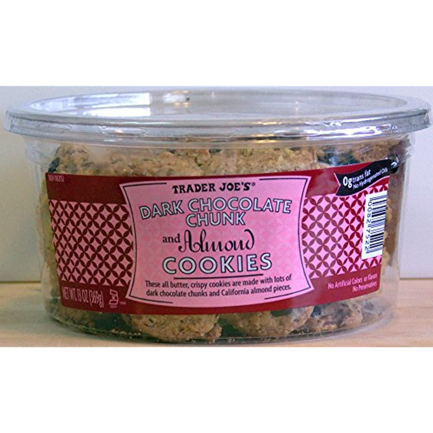 Tj Dark Chocolate Chunk And Almond Cookies