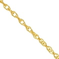 thumbnail image 1 of 14k Solid Gold Yellow Or White Diamond-Cut Carded Lite 0.4mm Cable Rope Chain Necklace 16" Spring Ring, 1 of 1