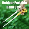 thumbnail image 4 of PRINxy Outdoor Portable Hand Saw Mini Woodworking Saw Garden Wall Panel Saw,Plastic Handle,Fine Toothed Small Wire Tail Saw,B,, 4 of 7
