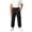 Black, variant on KyCheLot Boys Girls Sweatpants Elastic Waist Straight Leg Joggers Kids Comfy Hiking Workout Sweatpants