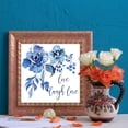 thumbnail image 3 of Tinta azul rosa pintura al óleo por números Kit DIY dibujo imagen para adultos decoración del hogar FLhrweasw Nuevo, 3 of 9