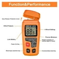 thumbnail image 3 of Digital Wood Moisture Meter 4 Measurement Modes Backlit LCD Display Spindle Leak Detector, 3 of 6