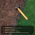 thumbnail image 3 of Paquete de 80 Estacas de Anclaje de Plástico para Bordes de Paisaje de 8 Pulgadas, Estacas de Paisajismo para Bordes de Adoquines, 3 of 5
