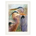 thumbnail image 3 of Blue Heron Duet by Stellar Design Studio Print Wall Art Wood Multi-Color, 3 of 4