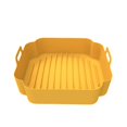 thumbnail image 5 of Bandeja para hornear cuadrada de silicona grande Bandeja para freidora de aire Olla para hornear de silicona para airfryer, 5 of 5