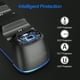 thumbnail image 3 of Soporte de carga para mando de PS4/Slim/PRO con indicador luminoso de carga, accesorio de base de carga para dos mandos, 3 of 7