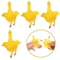 thumbnail image 1 of 1 paquete divertido juguete de pollo de descompresión para apretar huevo regalo para Pascua, reducir el estrés bola llavero llaveros novedad ventilación ira juguetes, 1 of 5
