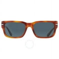 thumbnail image 5 of Persol Polarized Dark Blue Rectangular Unisex Sunglasses PO3315S 96/3R 55, 5 of 5