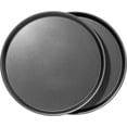 thumbnail image 1 of 12-Inch Pizza Pan, Pizza Dish for Oven, Premium Carbon Steel and Non-Stick Pizza Pans, Rounded Edges Pizza Tray for Chefs and Novices, Pizza Pan Baking Tray Bakeware for Home Kitchen, 1 of 7