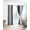 Blue, variant on Ombre Dark Blue Blackout Curtains 54 Inches Long for Bedroom, Gradient White Abstract Minimalist Stripe Thermal Insulated Room Darkening Black Out Window Curtain Panels Grommet Drapes for Living Room
