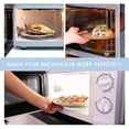 thumbnail image 5 of Rotating Plate For Microwave Oven, Glass, 25.5 Cm, Transparent, 5 of 5