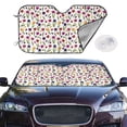 thumbnail image 2 of Daiia Tulips Flowers Windshield Sun Shade for Car SUV Truck (Medium ), Car Sun Shade Windshield, Car Shades for Front Windows, Sunshade for Car Windshield, 2 of 7