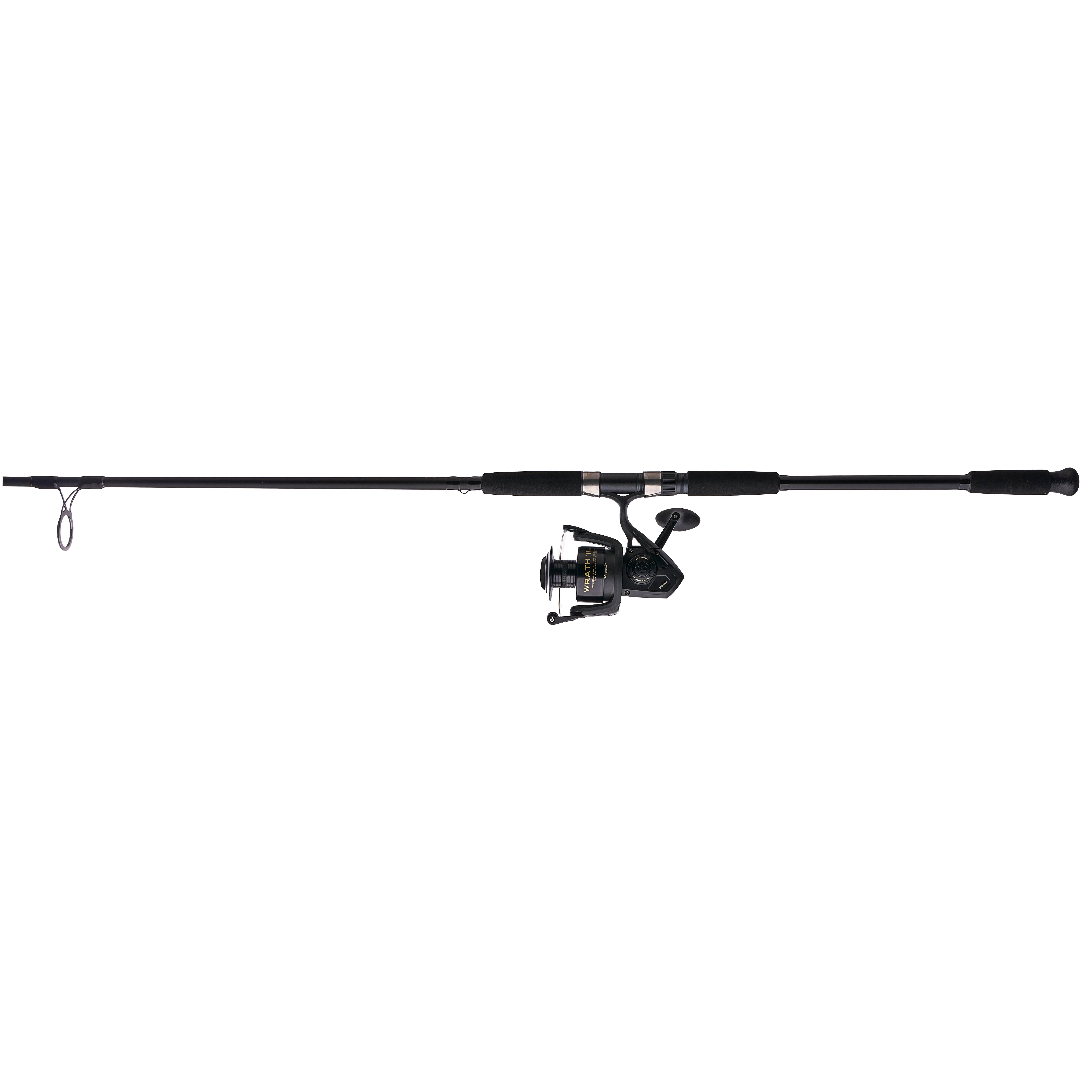 PENN Wrath II Spinning Fishing Combo, 10' Heavy Rod, 8000 Size Reel