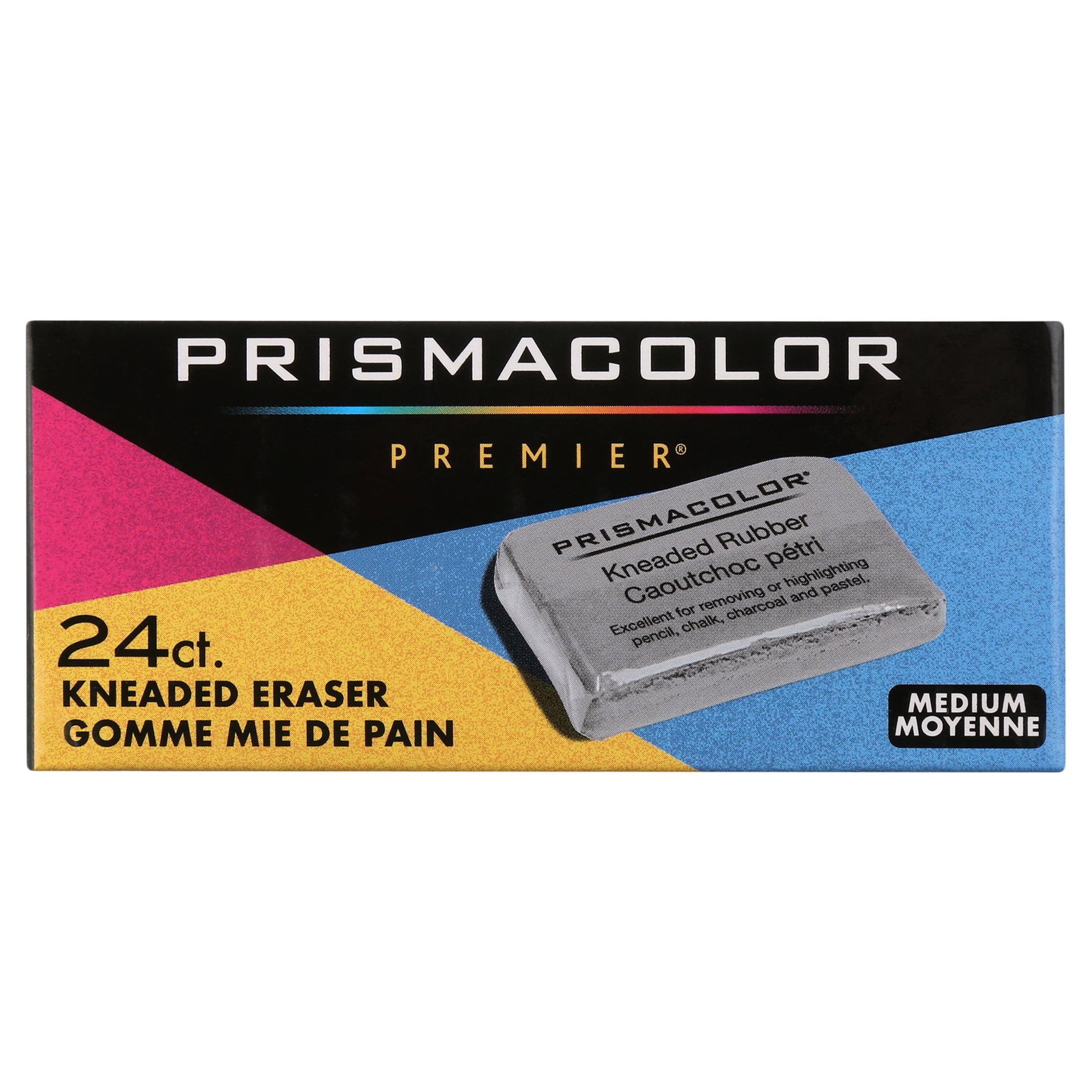 70530 PrismaColor Kneaded Eraser, Medium Size, Grey Rubber Eraser, Pack of  1
