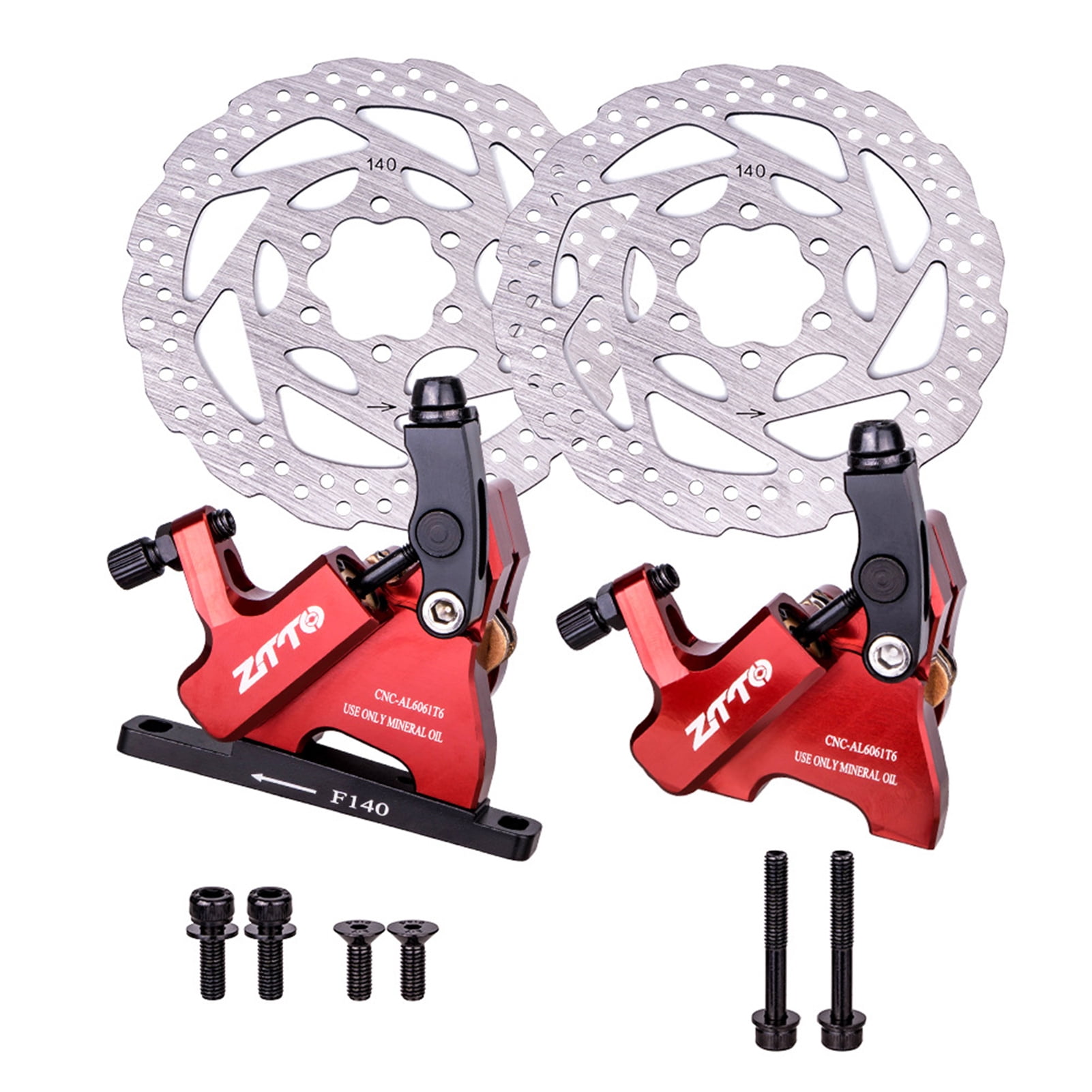 UDIYO Bicycle Disc Brake Kit Antioxidation Fadeless Accessory Road