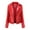 Red, variant on Sentmoon Leather Jacket Womens Coats Regular Coats for Women,Casual Fashion Womens Fashion Coats Regular Fit Coats Black M