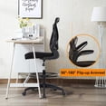 thumbnail image 3 of BestOffice Ergonomic Office Chair, Lumbar Support, Swivel Rolling for Men, Women(Black), 3 of 7