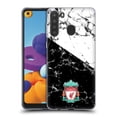 thumbnail image 1 of Head Case Designs Officially Licensed Liverpool Football Club Marble Black White Crest Soft Gel Case Compatible With Samsung Samsung Galaxy A21 (2020), 1 of 7