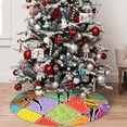 thumbnail image 5 of Rateoe Dancing African Womans Print Christmas Tree Skirt 36" for Xmas Holiday New Year Party Circle Tree Mat Ornaments Decoration, 5 of 7