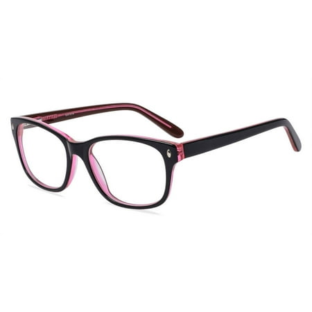 Contour Womens Prescription Glasses, FM13041 Black/Red