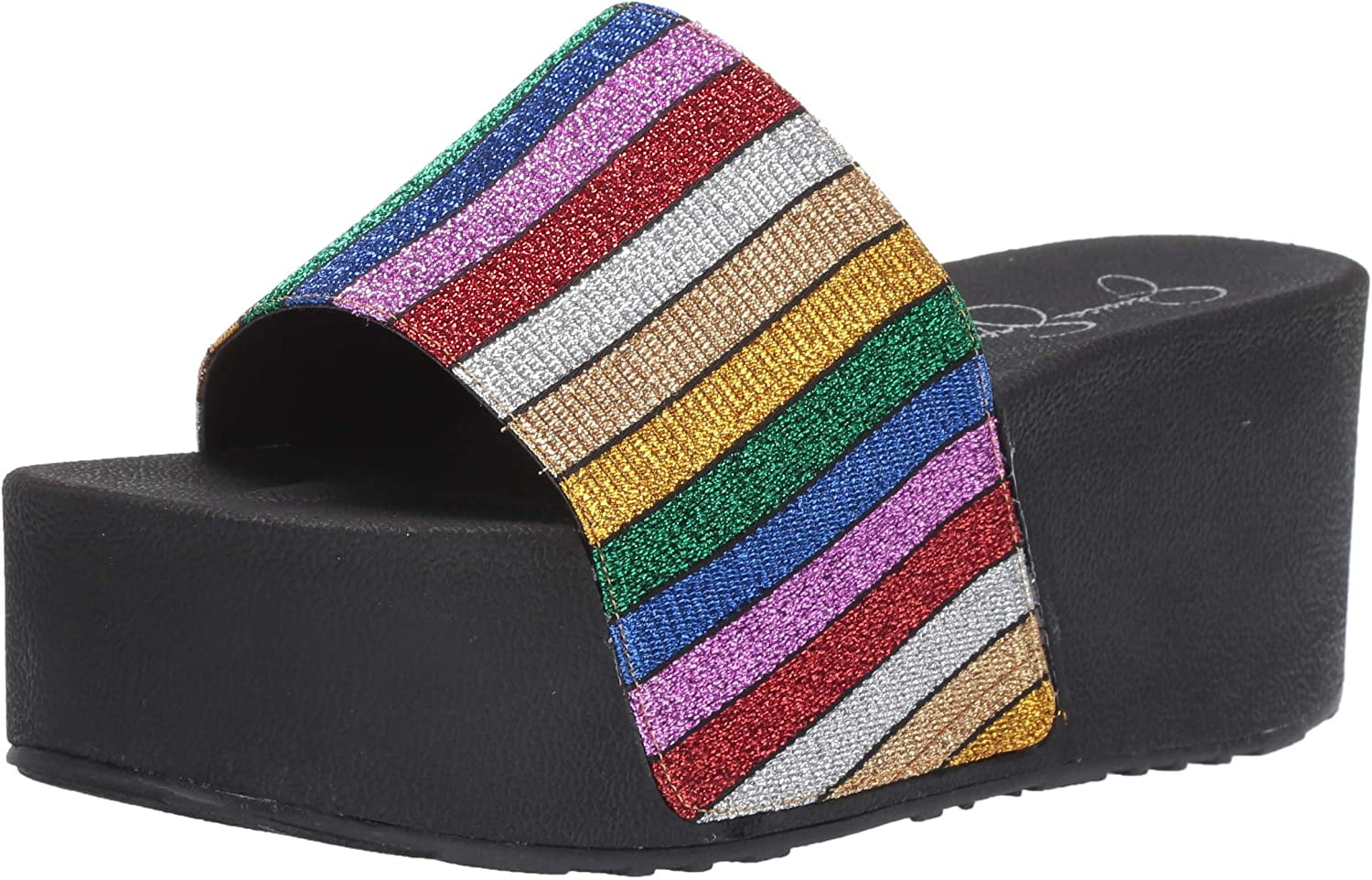 jessica simpson faille slide sandals