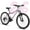 PURPLE, variant on 24 Inch Women Girls Mountain Bike, V Brakes 21 Speeds Women Bike, Sturdy Steel Frame and Suspension Fork, Stylish Adult and Teens Bicycle for Urban Trail Snow Commuter
