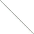 thumbnail image 1 of Sterling Silver 1.1mm Diamond-cut Rope Chain (Weight: 1.27 Grams, Length: 8 Inches), 1 of 4