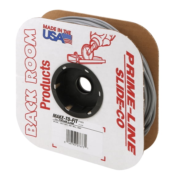 0.165 in. x 250 ft. Roll Gray Spline