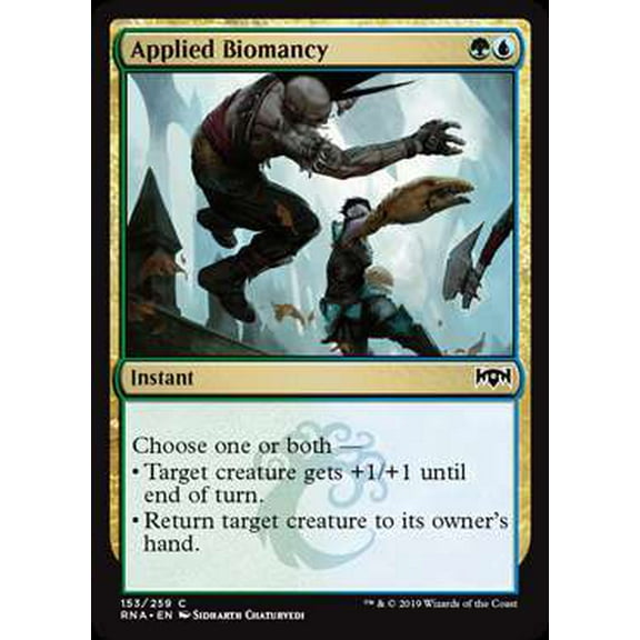 MtG Ravnica Allegiance Common Applied Biomancy #153