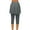 Dark Gray #729, variant on Women's High Waisted Yoga Capris Skirted Leggings 2025 Tennis Skorts Gym Legging With Skirts Workout Athletic Leggings