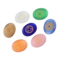 thumbnail image 1 of Engraved Chakra Stone Chakra Stone Set 7Pcs/Set Engraved Spiritual Healing Meditation Palm Stones Reiki Chakra Crystal ANGGREK Otros, 1 of 7