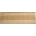 thumbnail image 2 of Custom Size Runner Rug Berber Chain Border Beige Design Rug Runner 26 Inch Wide and Your Choice of Your Length By Feet Proudly Customize In USA Facility(Beige With White Border, 23 ft x 26 in), 2 of 7