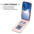 thumbnail image 4 of Allytech Luxury PU Leather Case for Google Pixel 7 Pro, Vertical Flip Wallet Case with 3 Card Slots, Adjustable Kickstand Magnetic Closure Shockproof Protective Shell for Women Men - Pink, 4 of 9