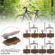 thumbnail image 4 of 4Set 33mm Mountain Bike Brake Pad Bicycle Lining with Clamp Spring Copper Based Metals, 4 of 4