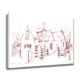 thumbnail image 2 of Póster de lienzo con diseño de cabaña de campo, decoración para dormitorio, paisaje deportivo, decoración para oficina, regalo, estilo marco, 16 x 24 pulgadas (40 x 60 cm), 2 of 8