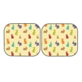 thumbnail image 7 of Xecao Colorful Rabbit for Foldable Car Sun Shades (2-Pack) offer sun protection with an easy-fold design for convenient windshield shading., 7 of 7