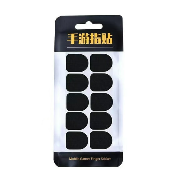 10 Pcs Mobile Game Finger Stickers Full-Touch Screen Finger Sticker Sweat-Proof & Breathable Screen Contact Stickers for Gaming