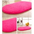 thumbnail image 2 of Zhuashum Door Mats Solid Color Soft Absorbent Microfiber Bath Rugs Non Plush Shaggy Carpet Bath Mats For Bathroom Floor Tub And Shower Rug Mat Outside Entry Decor 40*60 Cm Hot Pink, 2 of 9