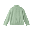 thumbnail image 4 of Boys Quarter Zip Sweatshirts Waffle Knit Fashion Long Sleeve Pullover Tops Soft Casual Outfits 3-14Y, 4 of 7
