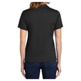 thumbnail image 3 of Yellow Rooster Women's Dri-Mesh V-Neck Female Polo Black XS, 3 of 8